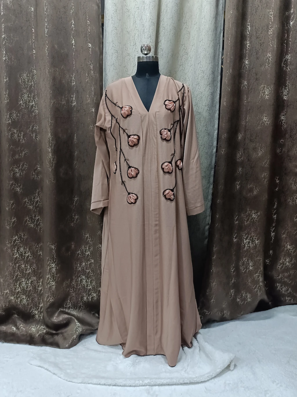 white christmas dresses Lemon Yellow Full Dress With Organza Dupatta – Aman Sandhu Boutique main image 1
